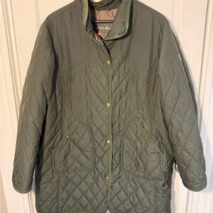 Eddie Bauer Women's 2XL Jacket in Olive Green